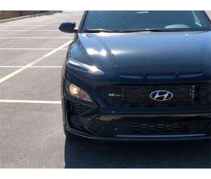 2023 Hyundai Kona N Line is a Black 2023 Hyundai Kona SUV in New Hudson MI