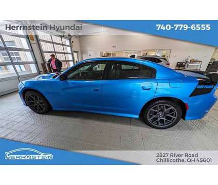 2018 Dodge Charger Daytona RWD is a Blue 2018 Dodge Charger Sedan in Chillicothe OH