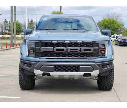 2023 Ford F-150 Raptor is a Blue, Grey 2023 Ford F-150 Raptor Truck in Katy TX