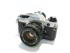 Excellent Condition Canon AE-1 Program 35mm Film SLR Camera w/FD 50mm 1:1.8 Lens