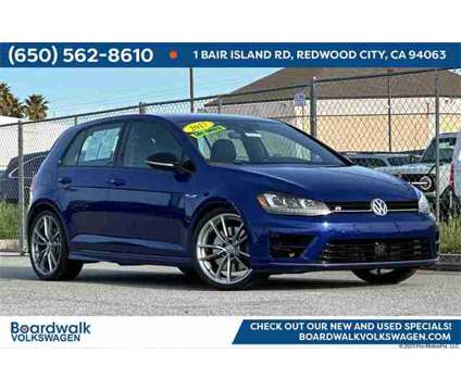 2017 Volkswagen Golf R DCC &amp; Navigation 4Motion 4Motion is a Blue 2017 Volkswagen Golf R Car for Sale in Redwood City CA