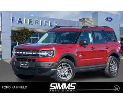 2024 Ford Bronco Sport Big Bend is a Red 2024 Ford Bronco SUV in Fairfield CA