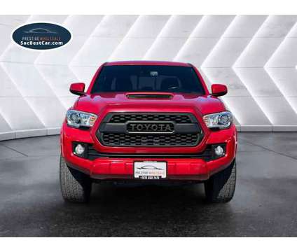 2018 Toyota Tacoma Double Cab for sale is a Red 2018 Toyota Tacoma Double Cab Car for Sale in Sacramento CA