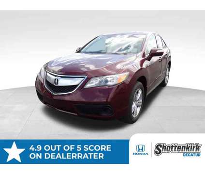 2014UsedAcuraUsedRDXUsedAWD 4dr is a Red 2014 Acura RDX Car for Sale in Decatur AL