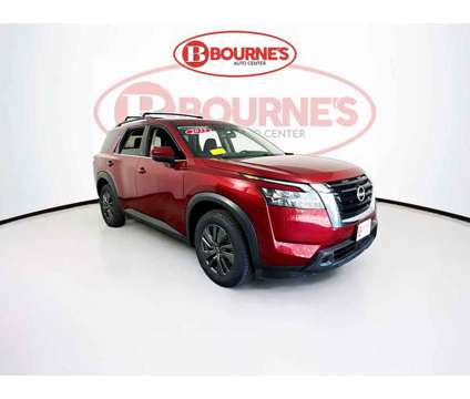 2022UsedNissanUsedPathfinderUsed4WD is a Red 2022 Nissan Pathfinder Car for Sale in South Easton MA