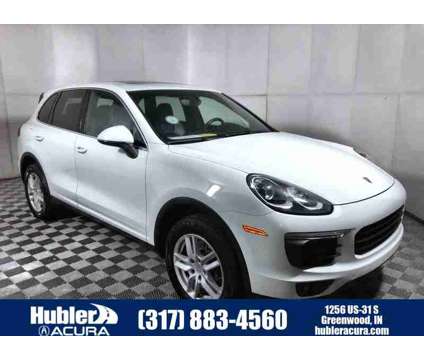 2016UsedPorscheUsedCayenneUsedAWD 4dr is a White 2016 Porsche Cayenne Car for Sale in Greenwood IN
