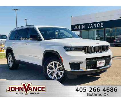 2022UsedJeepUsedGrand Cherokee LUsed4x2 is a White 2022 Jeep grand cherokee Car for Sale in Guthrie OK