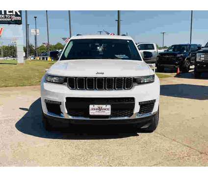 2022UsedJeepUsedGrand Cherokee LUsed4x2 is a White 2022 Jeep grand cherokee Car for Sale in Guthrie OK