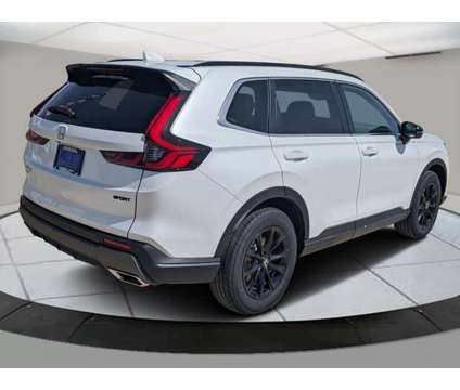 2024 Honda CR-V Hybrid Sport-L is a Silver, White 2024 Honda CR-V Hybrid in Greeley CO