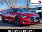 2017 Infiniti Q60 Red, 43K miles