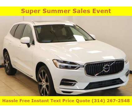 2018 Volvo XC60 Inscription is a White 2018 Volvo XC60 3.2 Trim Car for Sale in Saint Louis MO