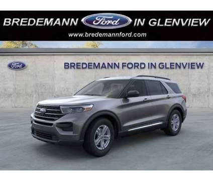 2024 Ford Explorer XLT is a Grey 2024 Ford Explorer XLT Car for Sale in Glenview IL