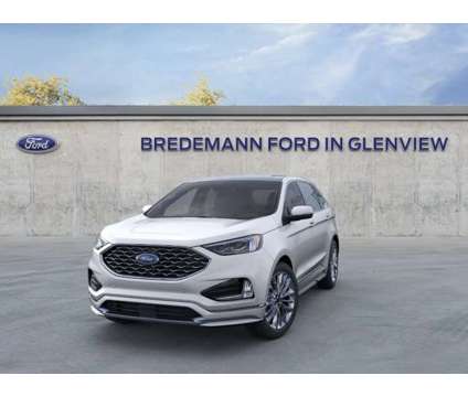 2024 Ford Edge Titanium is a Silver 2024 Ford Edge Titanium Car for Sale in Glenview IL