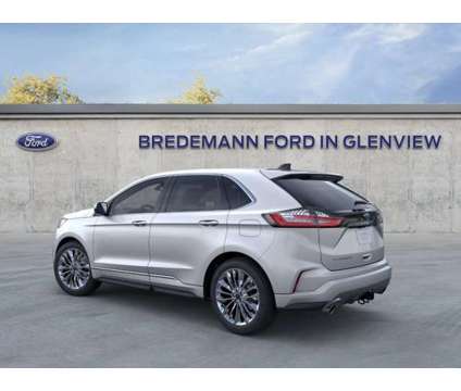 2024 Ford Edge Titanium is a Silver 2024 Ford Edge Titanium Car for Sale in Glenview IL