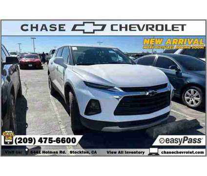 2021 Chevrolet Blazer LT is a White 2021 Chevrolet Blazer LT Car for Sale in Stockton CA