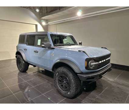 2024 Ford Bronco Wildtrak is a Blue, Grey 2024 Ford Bronco Car for Sale in Madison WI