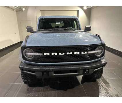 2024 Ford Bronco Wildtrak is a Blue, Grey 2024 Ford Bronco Car for Sale in Madison WI