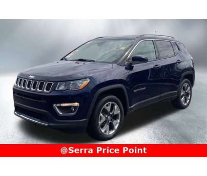 2020 Jeep Compass Limited is a Blue 2020 Jeep Compass Limited Car for Sale in Traverse City MI