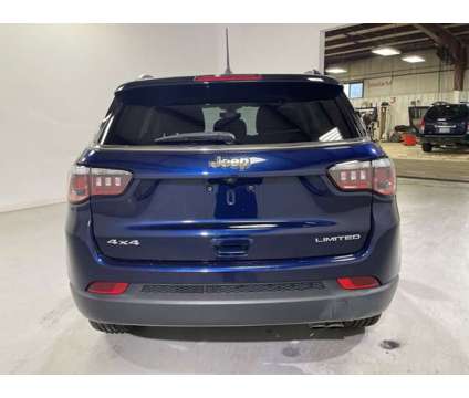 2020 Jeep Compass Limited is a Blue 2020 Jeep Compass Limited Car for Sale in Traverse City MI