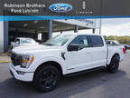 2023 Ford F-150 White, 25 miles