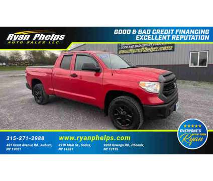 2015 Toyota Tundra Double Cab for sale is a Red 2015 Toyota Tundra 1794 Trim Car for Sale in Auburn NY