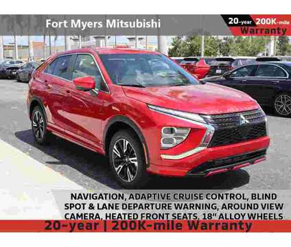 2024 Mitsubishi Eclipse Cross SEL is a Red 2024 Mitsubishi Eclipse SE SUV in Fort Myers FL