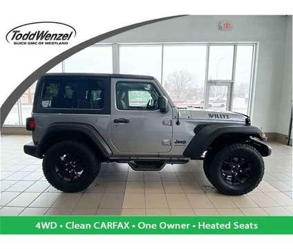 2021 Jeep Wrangler Willys 4WD, 1 OWN, SUV is a Silver 2021 Jeep Wrangler SUV in Westland MI