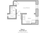 750 O'Farrell St - Studio - Plan 6