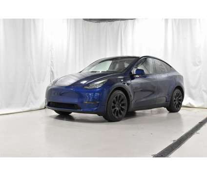 2022 Tesla Model Y Long Range is a Blue 2022 Long Range SUV in Monroe MI