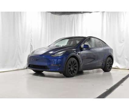 2022 Tesla Model Y Long Range is a Blue 2022 Long Range SUV in Monroe MI