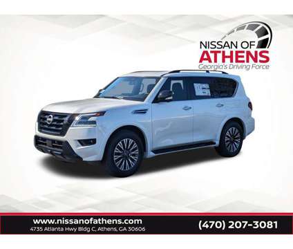 2024 Nissan Armada SL is a White 2024 Nissan Armada SL SUV in Athens GA