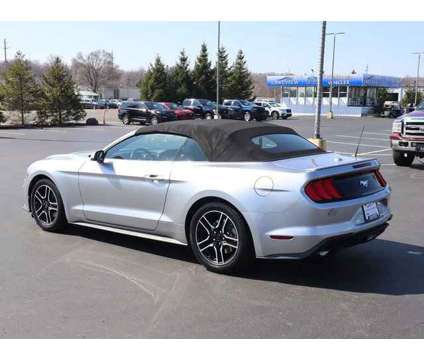 2020 Ford Mustang EcoBoost is a Silver 2020 Ford Mustang EcoBoost Convertible in Battle Creek MI