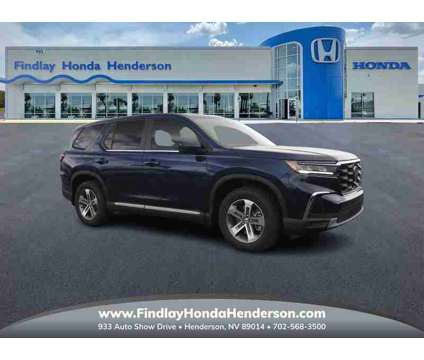 2024 Honda Pilot EX-L 7 Passenger is a Blue 2024 Honda Pilot EX-L SUV in Henderson NV