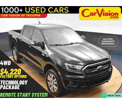 2019 Ford Ranger Lariat is a Black 2019 Ford Ranger Truck in Norristown PA