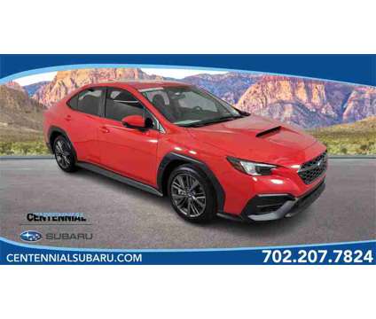 2024 Subaru WRX Base is a Red 2024 Subaru WRX Base Sedan in Las Vegas NV