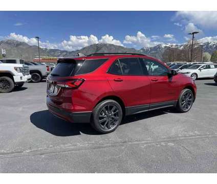 2024 Chevrolet Equinox AWD RS is a Red 2024 Chevrolet Equinox SUV in Logan UT