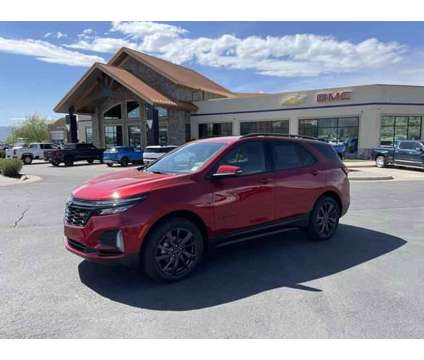 2024 Chevrolet Equinox AWD RS is a Red 2024 Chevrolet Equinox SUV in Logan UT