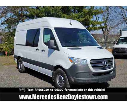2024 Mercedes-Benz Sprinter 2500 Crew 144 WB is a White 2024 Mercedes-Benz Sprinter 2500 Trim Van in Doylestown PA