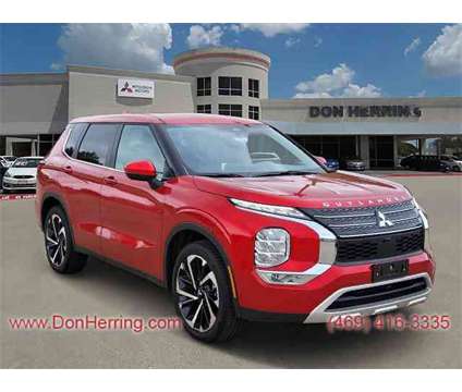 2024 Mitsubishi Outlander SE is a Red 2024 Mitsubishi Outlander SE SUV in Plano TX