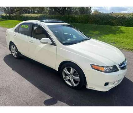 2006 Acura TSX for sale is a White 2006 Acura TSX 2.4 Trim Car for Sale in North Lauderdale FL