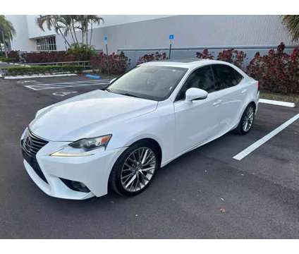 2014 Lexus IS for sale is a White 2014 Lexus IS Car for Sale in North Lauderdale FL