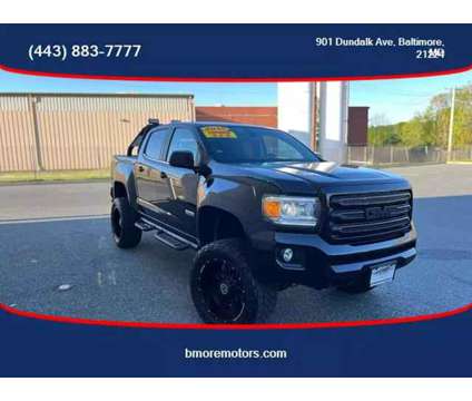 2015 GMC Canyon Crew Cab for sale is a Black 2015 GMC Canyon Car for Sale in Baltimore MD