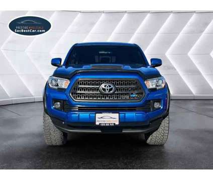 2017 Toyota Tacoma Double Cab for sale is a Blue 2017 Toyota Tacoma Double Cab Car for Sale in Sacramento CA