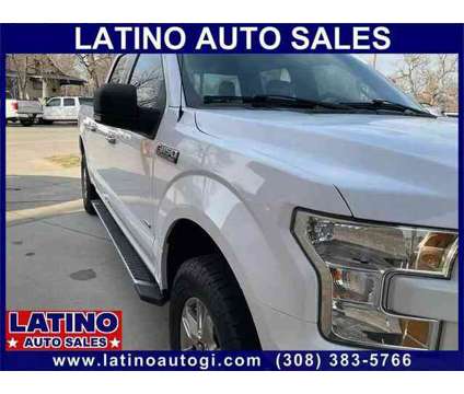 2016 Ford F150 SuperCrew Cab for sale is a White 2016 Ford F-150 SuperCrew Car for Sale in Grand Island NE