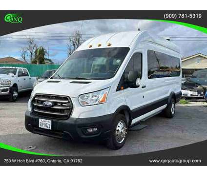 2020 Ford Transit 350 Passenger Van for sale is a White 2020 Ford Transit Van in Ontario CA