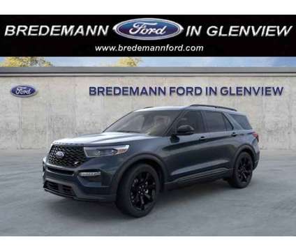2024 Ford Explorer ST is a Blue 2024 Ford Explorer Car for Sale in Glenview IL