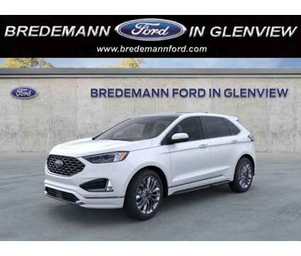 2024 Ford Edge Titanium is a White 2024 Ford Edge Titanium Car for Sale in Glenview IL