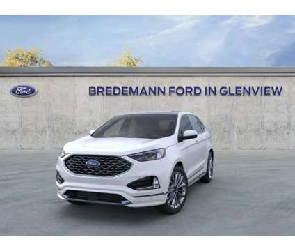 2024 Ford Edge Titanium is a White 2024 Ford Edge Titanium Car for Sale in Glenview IL