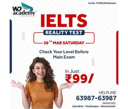 Check Your IELTS Reality Before Exam is a Career Services service in Hoshiarpur PB