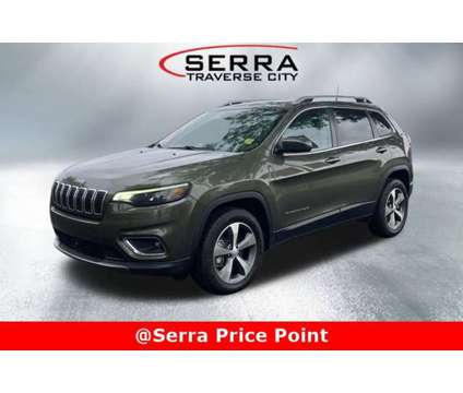2021 Jeep Cherokee Limited is a Green 2021 Jeep Cherokee Limited Car for Sale in Traverse City MI